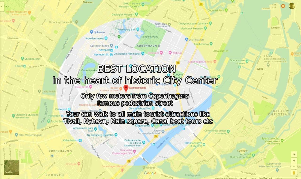 Best Tourist Spot City Center Διαμέρισμα Κοπεγχάγη Εξωτερικό φωτογραφία